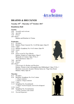 brahms and bruckner dumbleton hall hotel vale