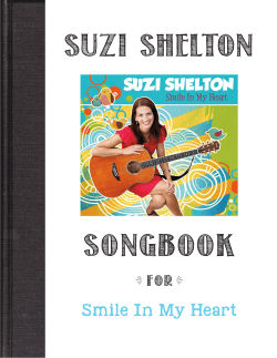 SONGBOOK SUZI SHELTON