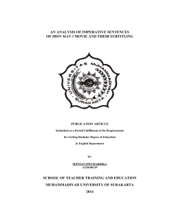 an analysis of imperative sentences of iron man 3 movie and their