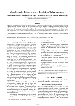 Tackling Multiway Translation of Indian Languages