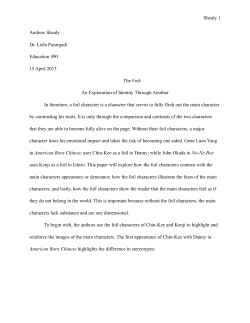 The Foil - WordPress.com