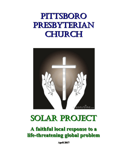 Here - Pittsboro Presbyterian Church