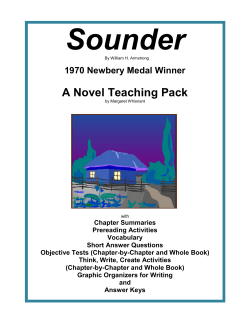A Novel Teaching Pack - Taking Grades Publishing Company
