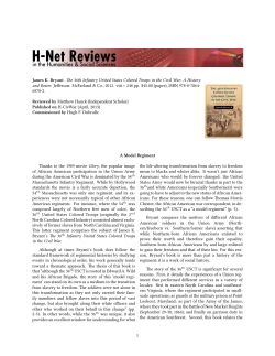 A Model Regiment - H-Net