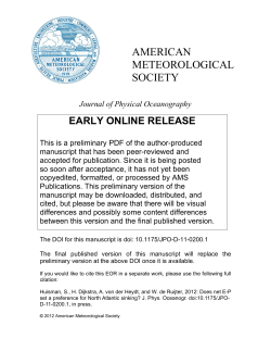 american meteorological society