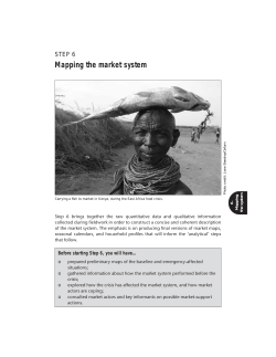 Mapping the market system