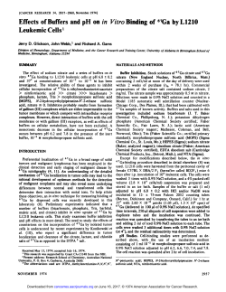 ofgallium(III) - Cancer Research