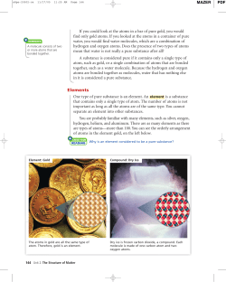 Elements - ClassZone