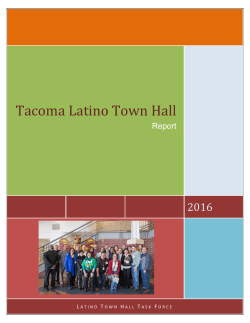 Tacoma Latino Town Hall