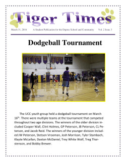 Dodgeball Tournament