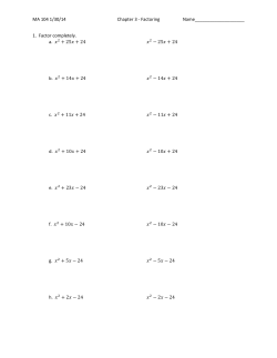 01-30 Ch3 factor