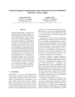 Practical Linguistic Steganography using Contextual Synonym