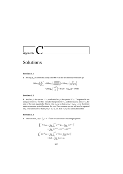 Solutions