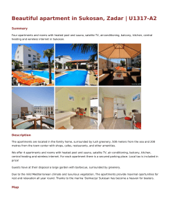 Beautiful apartment in Sukosan, Zadar | U1317-A2