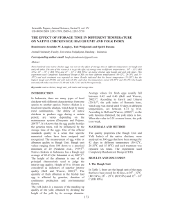 Read full article - Scientific Papers. Series D. Animal Science