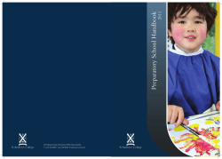 Preparatory School Handbook