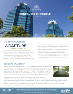 May/June Newsletter - Concourse Office Park