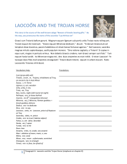 laocoőn and the trojan horse