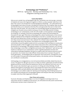 Archaeology and &ldquo;Prehistory&rdquo;