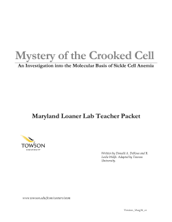 Mystery of the Crooked Cell