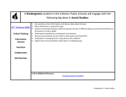 Social Studies - Littleton Public Schools