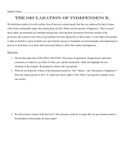 Harrison Bergeron Study Guide