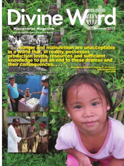 Missionaries Magazine - Divine Word Missionaries