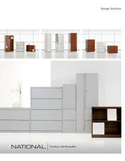 Storage Solutions Brochure - nationalofficefurniture.com