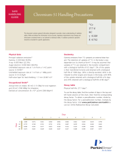 Chromium-51 Handling Precautions