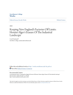 Keeping New England`s Factories Off Limits - Works