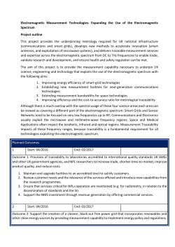 Electromagnetic Measurement Technologies