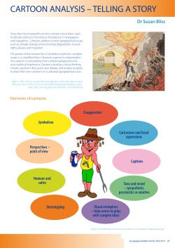 cartoon analysis &ndash; telling a story