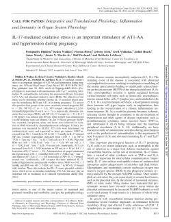 IL-17-mediated oxidative stress is an important stimulator of AT1