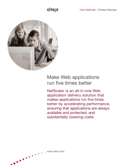 Make Web applications run five times better