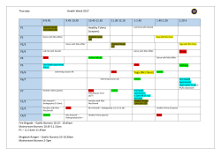 Thursday Health Week 2017 Fire Brigade &ndash; Gaelic Nursery 10.15