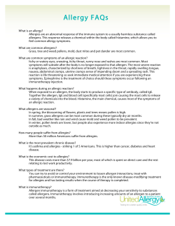 Allergy FAQs - United Allergy Services