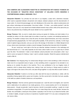 dan cameron and alessandro rabottini in