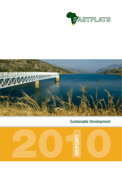 2010 Sustainable Development Report