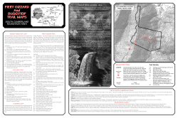 Fiery Gizzard Topographic Trail Map
