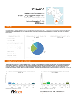 Botswana - Education Policy Data Center