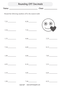 Rounding Off Decimals