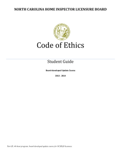 Code of Ethics