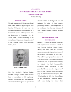 Department History Opens in new window