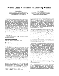 Persona Cases: A Technique for grounding Personas pdfauthor