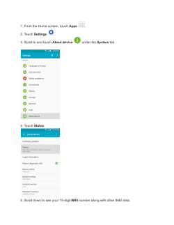 How To Find Your IMEI Number