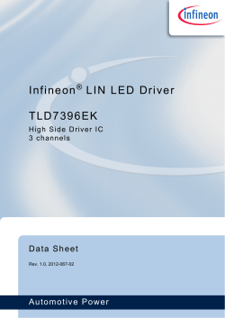 TLD7396EK Infineon LIN LED Driver
