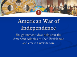 Americans Win Independence