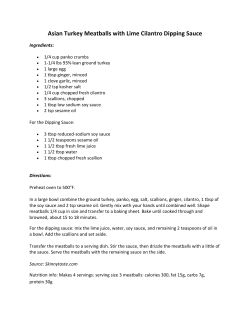 Asian Turkey Meatballs with Lime Cilantro Dipping Sauce