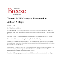 The Valley Breeze - Rhode Island Housing