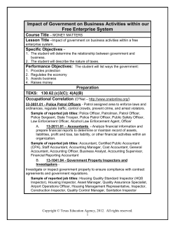 Lesson Plan &ndash; Introduction to Accounting &ndash; Part 1